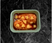 Oven ready chicken fillets in a sweet chilli and pineapple sauce